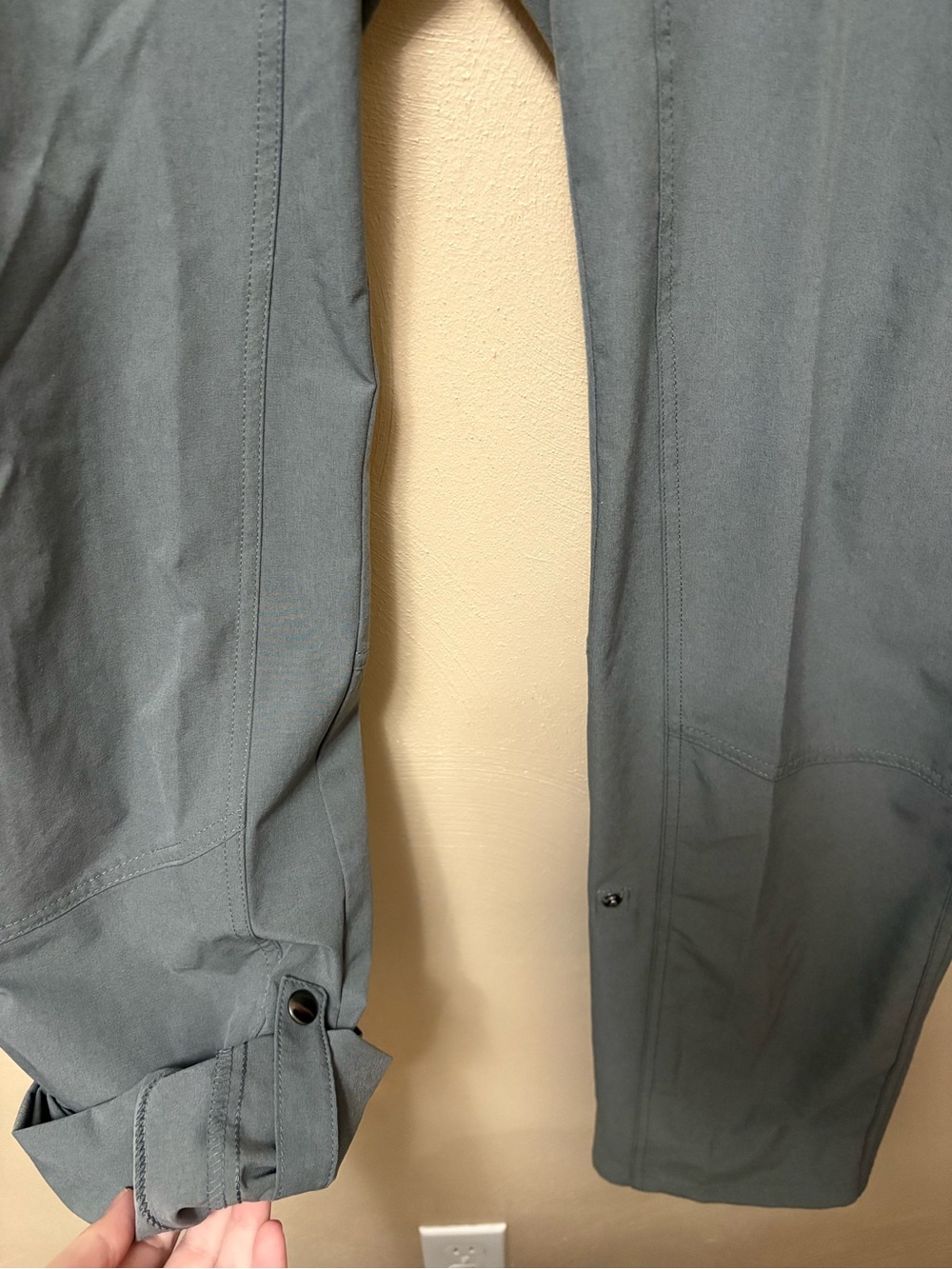 Kuhl Freeflex Roll-Up Pant Gray Grey Size 12 Regular - Picture 8 of 15
